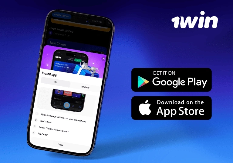 App oficial de 1Win para Android y iOS